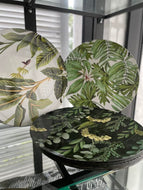 jungle plastic decor plates